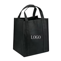 Sac de courses écologique personnalisé en non-tissé, sac de courses réutilisable en gros avec logo