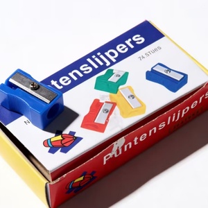 Taille-crayon portable en plastique à un trou, design simple, prix de gros direct usine, idéal pour les étudiants - Product Image 6
