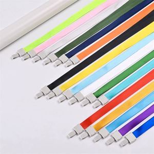 Colorful <b>Polyester</b> One-piece Buckle Work Badge Exhibition <b>Lanyard</b> Silk Screen Heat Transfer Student ID Card <b>Lanyard</b> - Product Image 3
