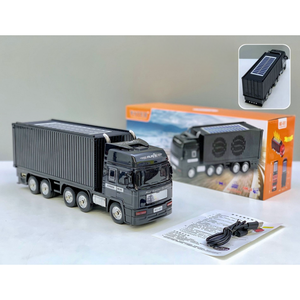 WS-691 BT Xe Tải Mô Hình Loa Không Dây Năng Lượng Mặt Trời Sạc TF Thẻ FM Đài Phát Thanh <span class=keywords><strong>USB</strong></span> Phát Lại Di Động <span class=keywords><strong>Hifi</strong></span> Màu Xanh Răng Loa Siêu Trầm Loa - Product Image 6