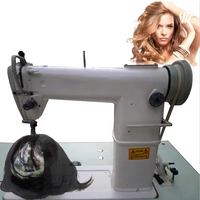 QK810 Offre Spéciale machine à coudre industrielle pour perruque de cheveux humains machine à coudre à une aiguille pour perruques