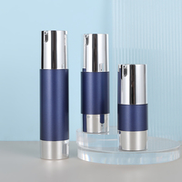 Processus de galvanoplastie Bouteille en plastique 15ml 30ml 50ml Multi Specification Airless Cosmetic Container Skin Care Pump Bottle