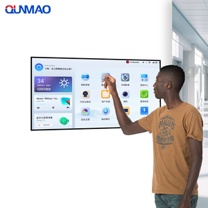 Qunmao màn hình cảm ứng tự dịch vụ thanh toán kiosk in vé tự dịch vụ đặt hàng kiosk trong sân bay ga đường sắt để tìm kiếm - Product Image 1