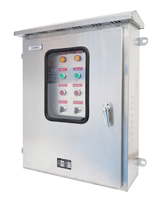 Caja de Distribución de Energía Portátil de Acero de Tres Niveles para Equipos Eléctricos en Sitio, para Construcción en Exteriores e Ingeniería de Energía Temporal