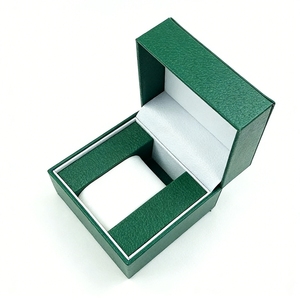 Caja de Reloj Moderna de Lujo, Rígida, de Cuero Sintético, Caja de Regalo para Joyería, Inserto para Reloj Acolchado, Grabado con Logotipo Personalizado, Precio al por Mayor - Product Image 3