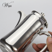 Mifa — théière à café en acier inoxydable, 0,35 l 0,6 l 1,0 l, personnalisé, pour un Restaurant, un hôtel et un café