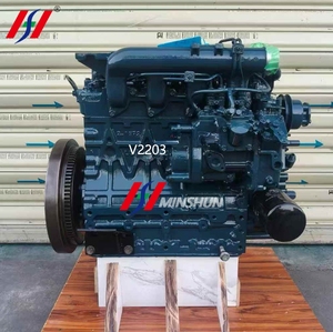 Hot bán chính hãng V1505 V2203 V2403 v2607 V3300 V3800 máy xúc động cơ diesel V2203 động cơ lắp ráp cho Kubota - Product Image 3
