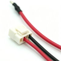 Harness Kabel Plastik Putih 4 Pin, Kabel Merah Hitam 2 Inti dengan Terminal Crimp Berlapis Timah untuk AC, Pendingin