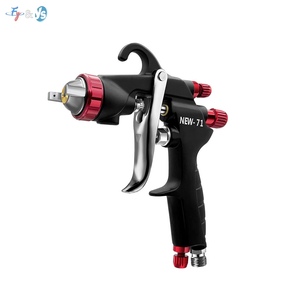 Miglior pistola a spruzzo ad aria, alimentazione a gravità pistola a spruzzo con 1.0/1.3/1.5/1.8mm ugelli e regolatore aria per la casa di verniciatura, <span class=keywords><strong>auto</strong></span>, mobili - Product Image 1