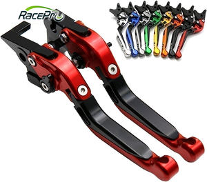 ชุดคันคลัตช์เบรกอะลูมิเนียม CNC RACEPRO พร้อมปลอกแฮนด์สำหรับรถมอเตอร์ไซค์ฮอนด้า CB400 CB400SF CB400 <span class=keywords><strong>VTEC</strong></span> <span class=keywords><strong>CB</strong></span> <span class=keywords><strong>400</strong></span> <span class=keywords><strong>SF</strong></span> - Product Image 4