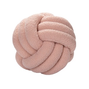 <span class=keywords><strong>Coussin</strong></span> décoratif en fausse fourrure d'agneau fait main, style moderne et simple, pour salon et chambre à coucher, couleur unie, tendance influenceur. - Product Image 5