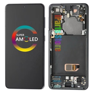 Écran de remplacement OEM IPrats pour <span class=keywords><strong>Samsung</strong></span> <span class=keywords><strong>Galaxy</strong></span> <span class=keywords><strong>S21</strong></span> 5G SM-G991B SM-G991U G991 Assemblage d'écran tactile AMOLED avec cadre d'origine - Product Image 4