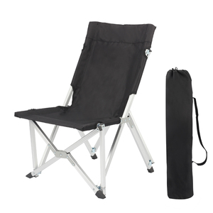 Chaises de camping et de pêche pliantes portables en alliage d'aluminium robustes pour l'extérieur - Product Image 6