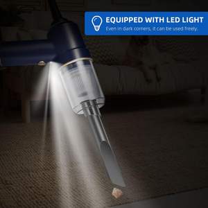 Aspirateur sans fil portable multifonction 15000 Pa avec moteur sans balais pour maison et voiture, mini, sans fil, à main, pour nettoyage à sec - Vente en gros - Product Image 2