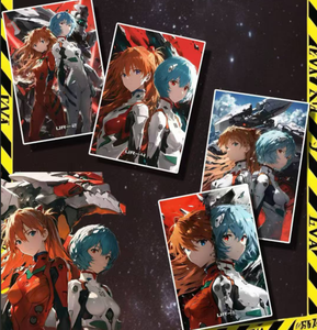 Nuevas Tarjetas de Arte de Neon Genesis Evangelion, Asuka Ayanami Rei, Papel de Anime a Color, Juguete Coleccionable para Niños, Regalo - Product Image 2