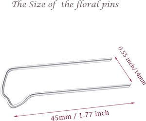 หมุดยึดรูปตัวยูชุบกัลวาไนซ์ป้องกันการกัดกร่อน สำหรับงานประดิษฐ์ - Product Image 1