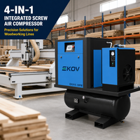 Compresseur d'air tout-en-un 8 bars 10 bars 13 bars, pack complet, économe en énergie, robuste, pour travaux de maintenance ferroviaire
