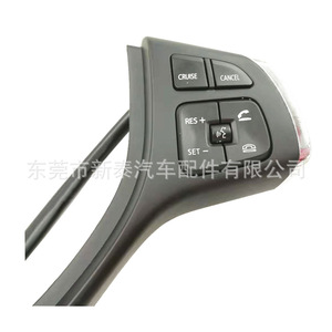 Interruptores de botones para volante Suzuki, 380mm de diámetro interior, material ABS negro para Ciaz Vitara Brezza 2015-2018 - Product Image 4