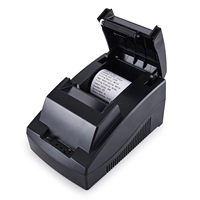 Impresora Térmica Directa de recibos POS negra de 58mm con papel térmico RS232/USB + Bt/USB de Stock