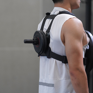 Fitness Adjustable Weighted Vest Strength Training <strong>Plate</strong> <strong>Loaded</strong> Weight Loading Carrier for Workout - Product Image 3