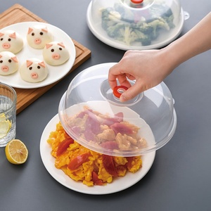 Tapa protectora antirrespingos para microondas, sin BPA, de fácil agarre, material PP, con ventilación de vapor, para cubrir platos de comida en el horno microondas. - Product Image 4