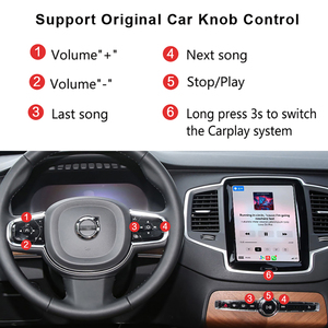 Boîte multimédia <span class=keywords><strong>Carplay</strong></span> pour voiture électronique automobile, <span class=keywords><strong>Carplay</strong></span> Android pour voiture, <span class=keywords><strong>XC60</strong></span> XC90 S90 pour VOLVO 2018-2023 - Product Image 5