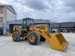 Chargeur sur pneus d'origine CAT 966H VENTE CHAUDE Bonne condition Aucune fuite Excellente transmission Forte puissance de levage - Product Image 6