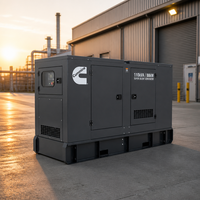 EAC CE Cummins Weichai Yuchai 300kw 400kw 500kw Generator Set Mesin Diesel Gas Alam LPG Tiga Fasa Produktivitas Tinggi