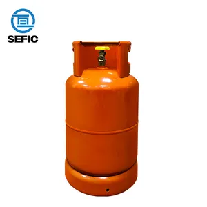 SEFIC 12.5千克液化石油气气瓶价格带阀门商业工厂热销全球供应