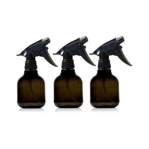 Botella pulverizadora de plástico HDPE ecológica, negra y blanca mate, de 750 ml y 350 ml, para limpieza del hogar, venta al por mayor - Product Image 1