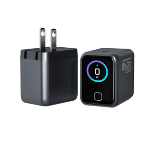 Mini <span class=keywords><strong>chargeur</strong></span> compact AI GaN 45W avec écran TFT intelligent, adaptateur secteur rapide USB-C compact AI - Product Image 3