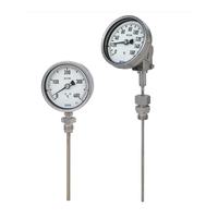 Original High Quality Pressure Gauge 55 Series S5550 Dual Metal Universal Thermometer Gauge