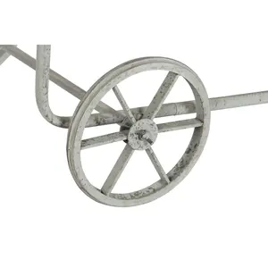 Coche de Metal Rústico Natural 110x67x46 - Product Image 4