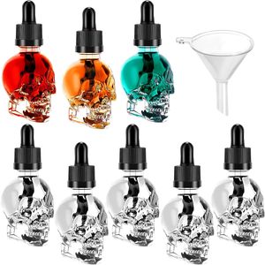 Manufacturers Wholesale Transparent <strong>Skull</strong> Shape Cosmetics <strong>Bottle</strong> Essential Oil Nail Polish <strong>Bottle</strong> Perfume <strong>Glass</strong> <strong>Bottle</strong> - Product Image 1