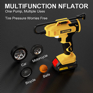 משאבת אוויר חשמלית משאבת אוויר חשמלית מיני ניידת משאבת אוויר לצמיגי רכב - Product Image 3