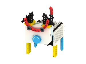 หุ่นยนต์ของเล่นเสริมพัฒนาการ <span class=keywords><strong>DR</strong></span>.EM Animal World Magic Knob สำหรับเด็กอายุ 4 ปีขึ้นไป ปลอดสารพิษ ผลิตจากพลาสติก ABS พับได้ ช่วยพัฒนาทักษะกล้ามเนื้อมัดเล็ก - Product Image 1