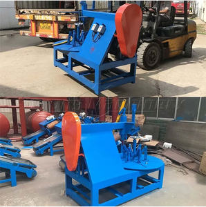Strong <b>Machine</b> ST-D Double Side Tire <b>Recycling</b> Cutting <b>Machine</b> 3 Cut Scrap Tyres <b>Rubber</b> Cutting 380V Easy to Operate - Product Image 5