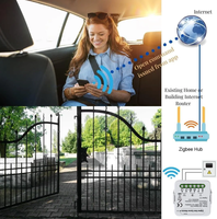 ZigBee WiFi abridor de puerta de garaje ESP8685 controlador de puerta inteligente Módulo de interruptor temporizador Smart Life APP Control remoto Alexa Google Home