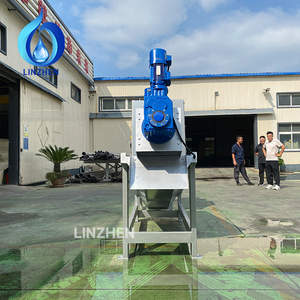 Mô hình 301 đa tấm một giống Ốc Xoắn loại bùn chất làm đặc đơn vị vít Lọc Báo Chí cho công nghiệp xử lý nước thải thiết bị - Product Image 3