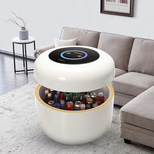Réfrigérateur numérique à écran tactile LCD, pour café, petit, Smart, avec haut-parleur bluetooth intégré, pour la musique, modèle - Product Image 2
