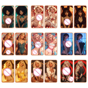 Double face Naughty Girl Bullion 1 AVDP Ounce 999 Fine Copper 1oz bar - Product Image 1