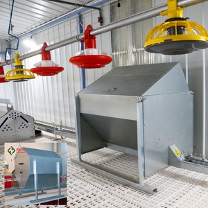 U-BEST Granja Avícola Moderna, Sistema de Alimentación Automático para Aves de Corral, Tolva Metálica de Larga Duración y Alta Resistencia - Product Image 1