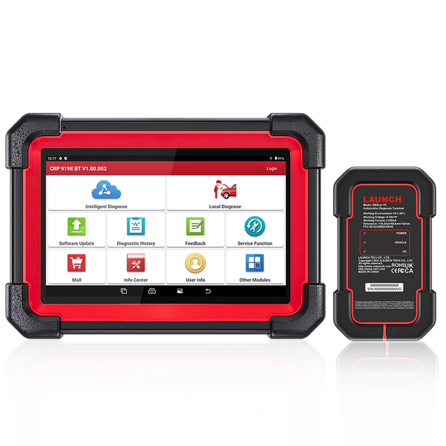 LAUNCH X431 CRP919E BT 2025 Newest Full System Bi-directional Car Diagnostic Tool As CRP919X BT 2 Years Free Update
