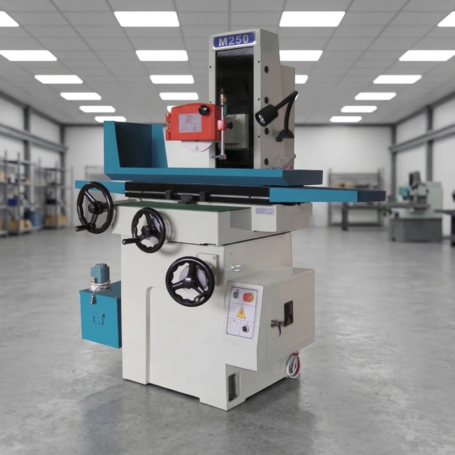 M250 Precision Manual Small Surface Grinder with Engine Motor & Bearing Optional Electrical Hydraulic