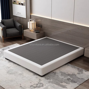 Inexpensive Commercial 3 Star Hotel Bedroom Furniture Package Wooden Base <b>Queen</b> <b>Size</b> <b>Bed</b> Frame With Headboard & Ottoman For Sale - Product Image 4