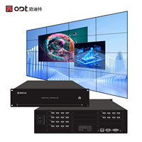 Controladores y Procesadores de Video Wall, Conmutador de Matriz 8x16 para Pantalla LCD de Empalme 4x4, Sistema de Visualización Comercial y Centro de Comando