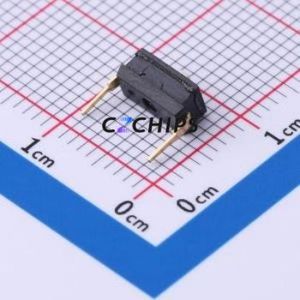 YDD01H DIP Switch Through hole Component (THT) Switch ( Number of Switch Sections: 1 )( Lead Spacing: 2.54mm )( Color: Black ) - Product Image 2
