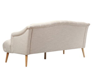 Cómodo Sofá Cama Cuadrado Convertible de 3 Plazas con Patas de Madera para Apartamentos y Hoteles - Product Image 6