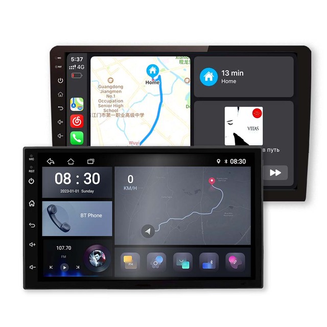 Factory Price Touch Screen Car for Player Double Din Android Head Unit with GPS DSP Reversing Aid Car Stereo