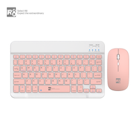 Ensemble clavier et souris sans fil rechargeable Bluetooth 3.0 R8, clavier et souris mini rechargeables moins chers